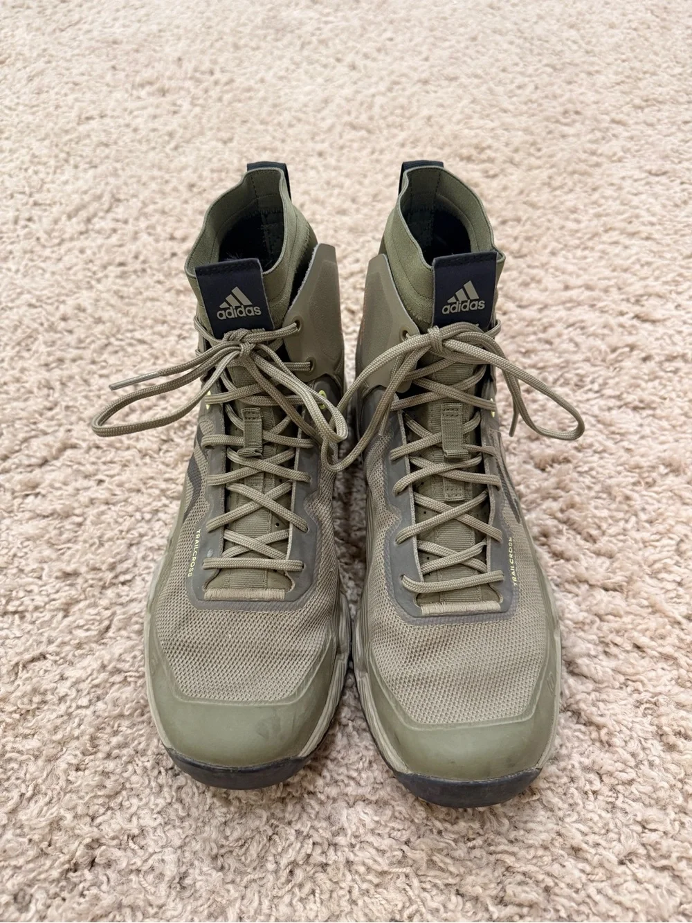 Adidas trail cross high tops